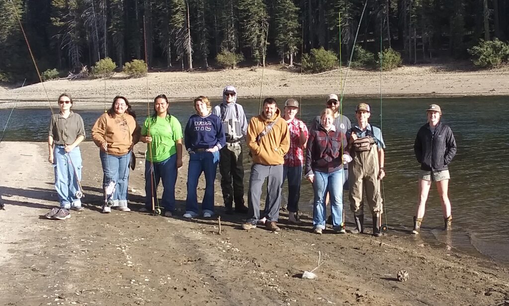 Feather River Fly Fishing Club members at Bucks Lake